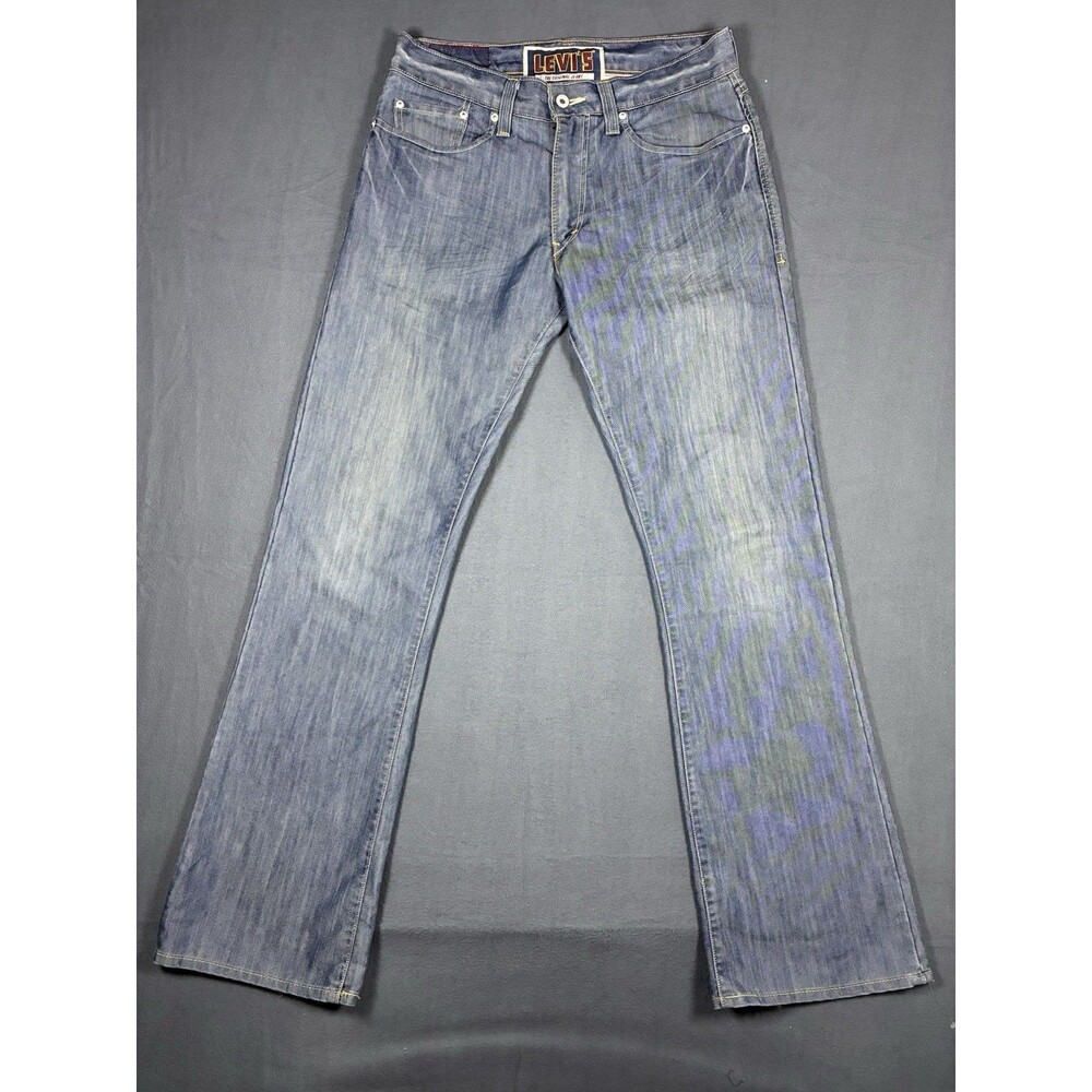 Levi's 527 Low Bootcut Jeans Blue size 32x34 Vintage 2000s Y2K Western Faded